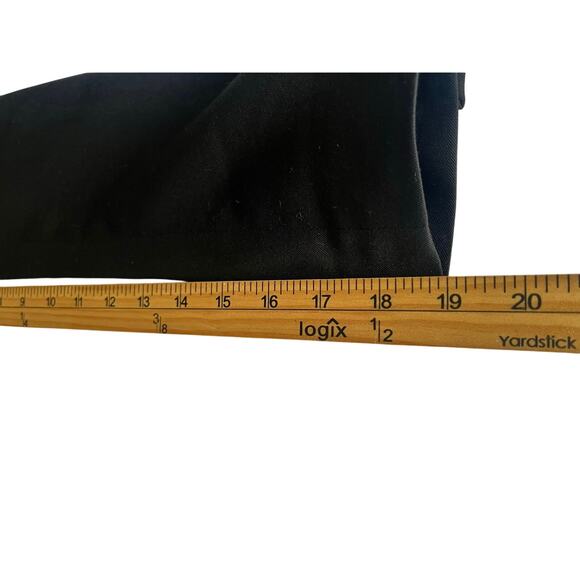 Gap 98% Wool Piped Lapel Lightweight Black Blazer Sz 10 - Picture 11 of 12